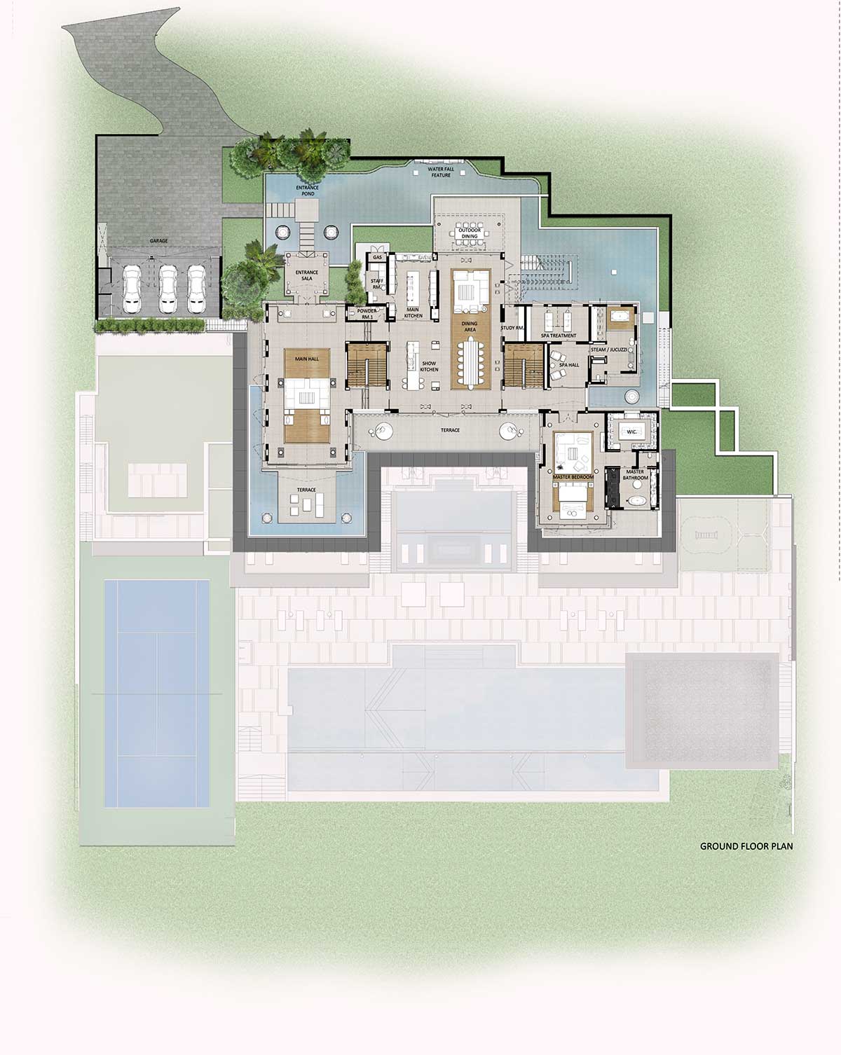 Floor Plan - Villa Amaravida Phuket